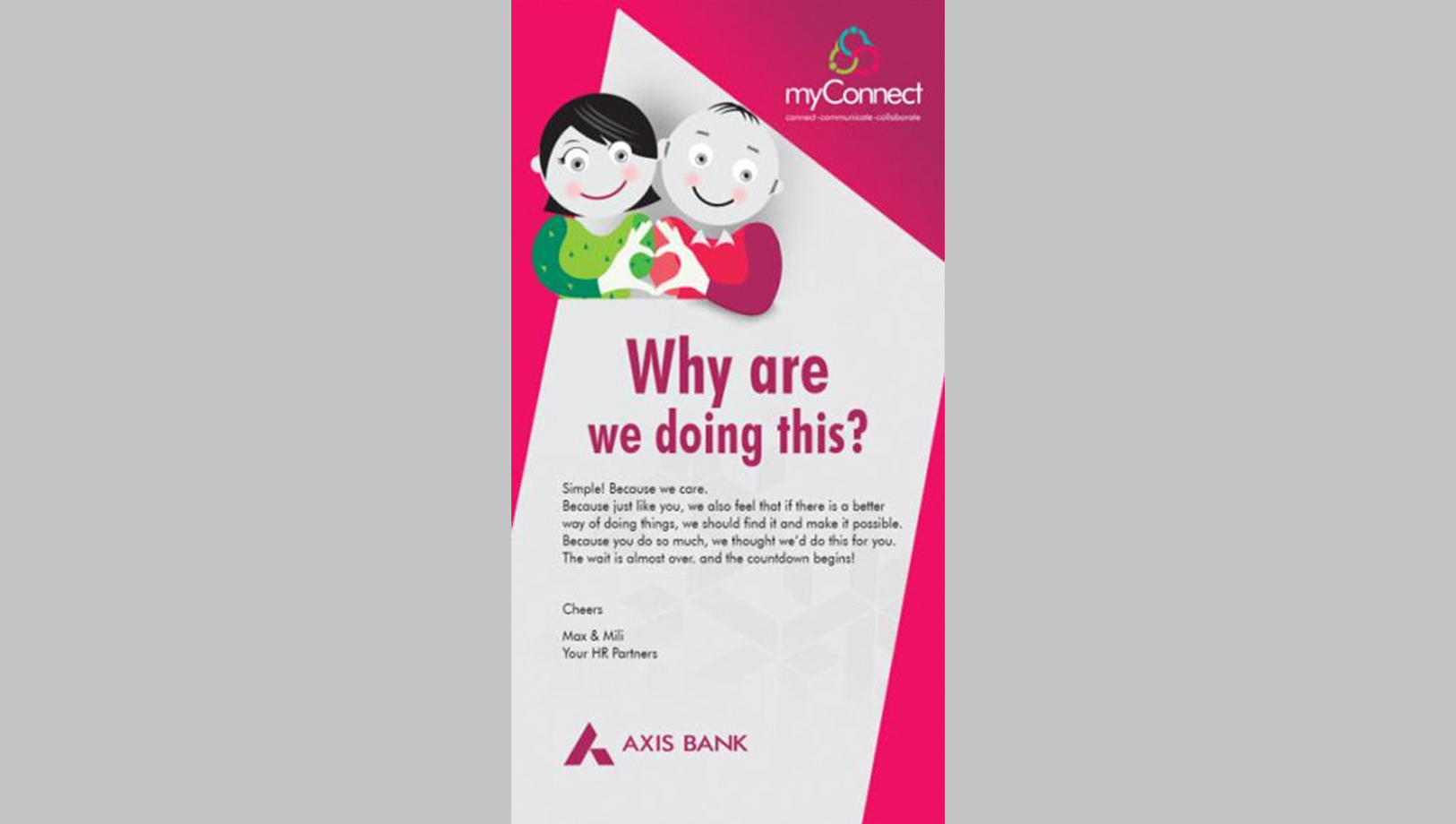 Axis Bank’s Intranet Portal Campaign