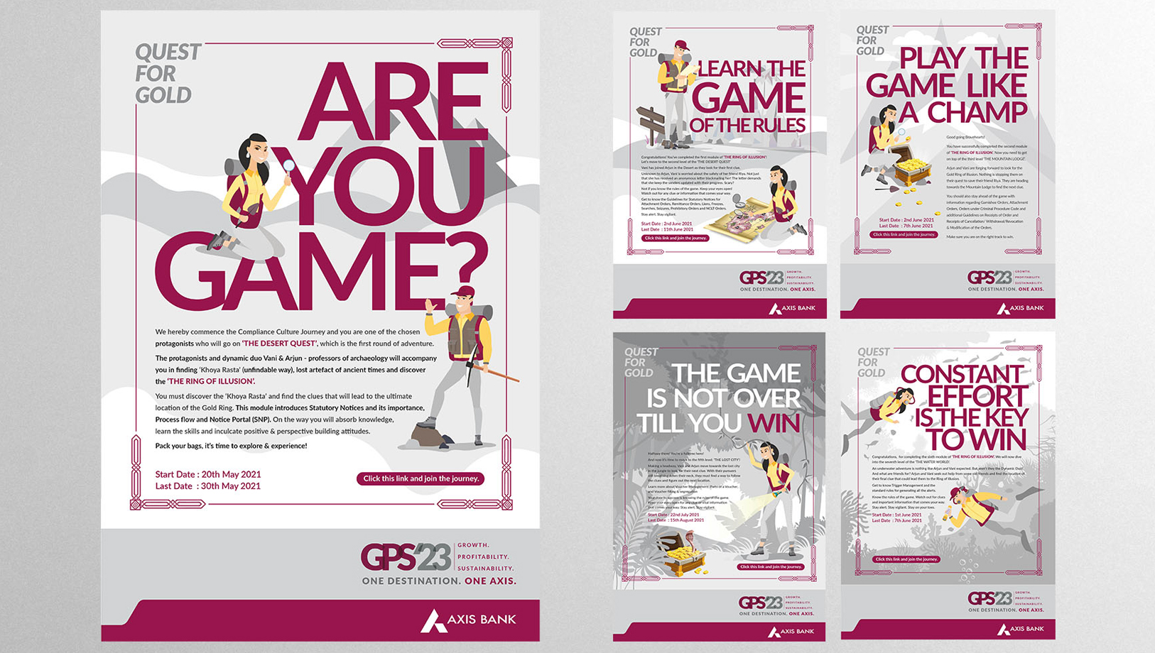 Salesforce Motivational and L& D Campaign