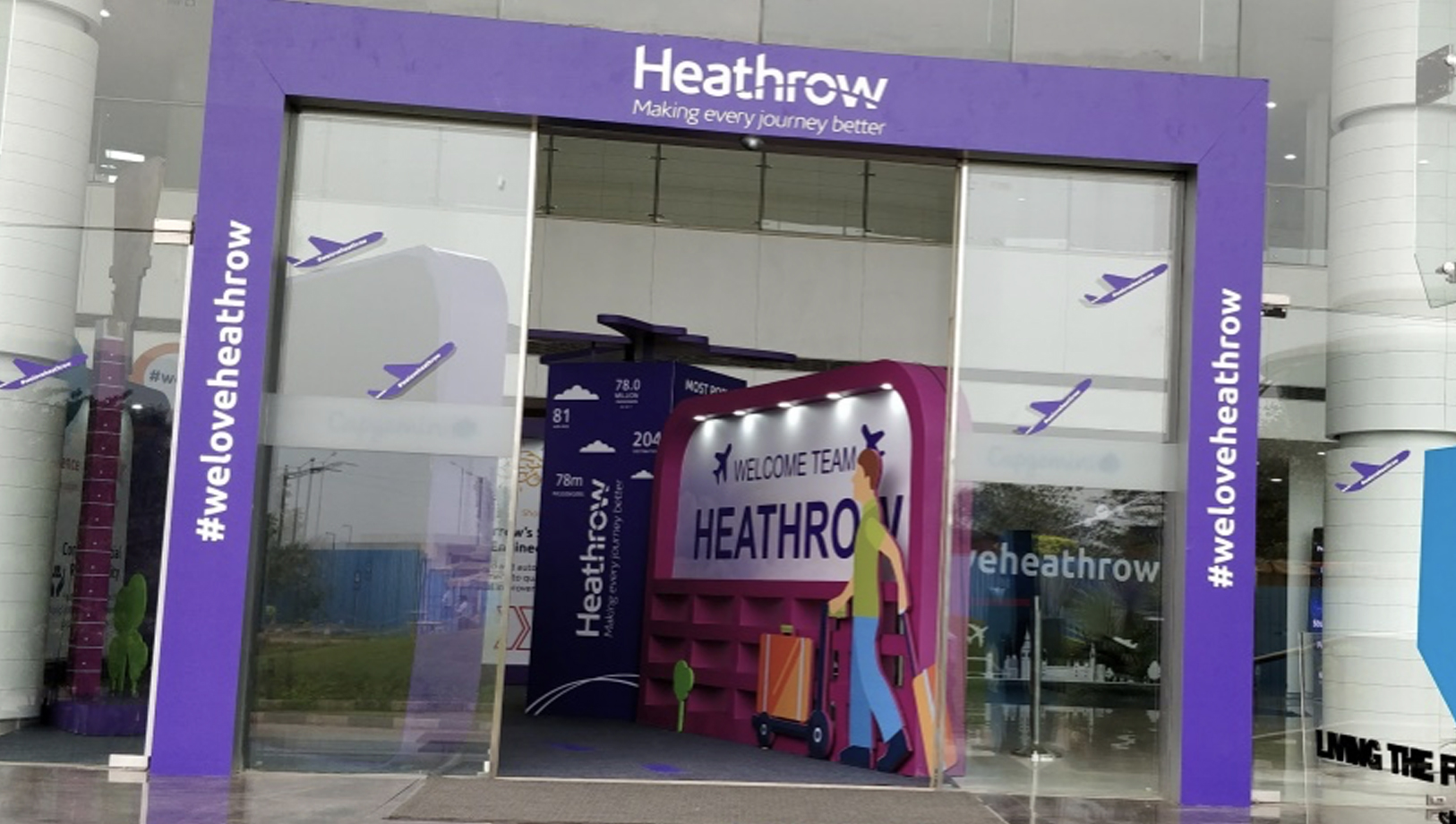 Heathrow as Client’s Visit – Theme Branding